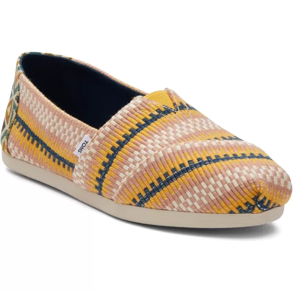 TOMS Womens Glitter Cheetah Print Womens Classics 10014953Mango Stripe