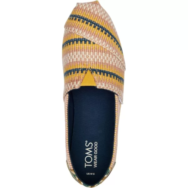 TOMS Womens Glitter Cheetah Print Womens Classics 10014953Mango Stripe
