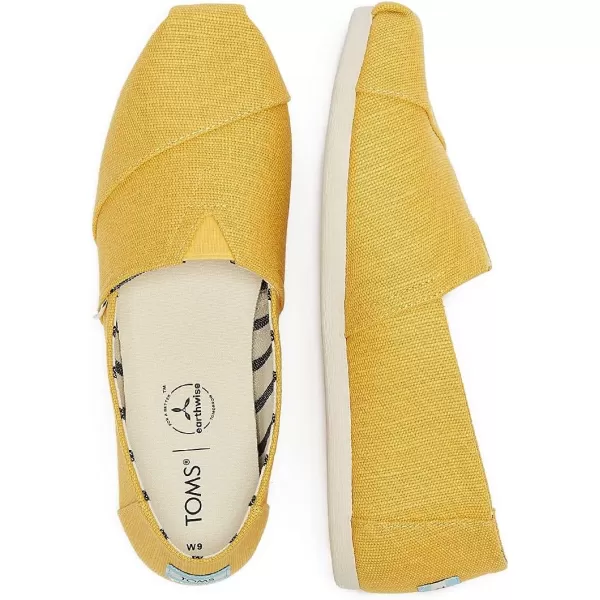 TOMS Womens Glitter Cheetah Print Womens Classics 10014953Marigold Heritage Canvas
