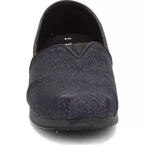 TOMS Womens Glitter Cheetah Print Womens Classics 10014953Midnt Sparkle Glitte