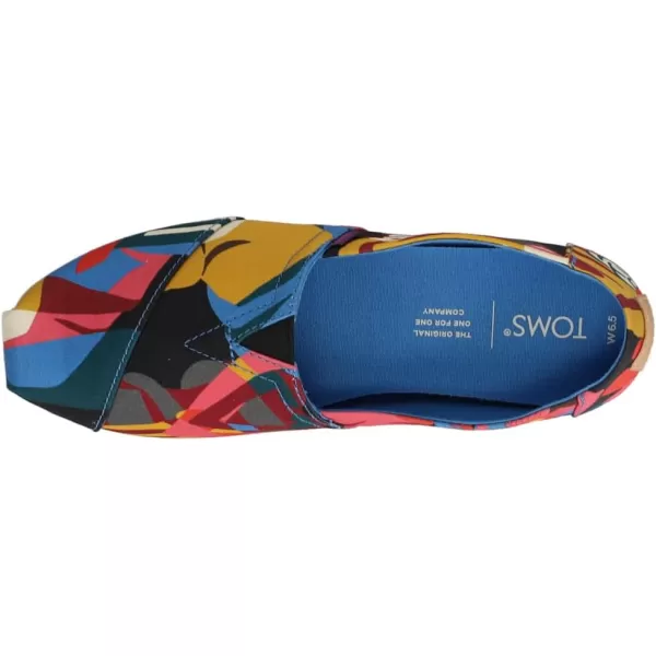 TOMS Womens Glitter Cheetah Print Womens Classics 10014953Multi