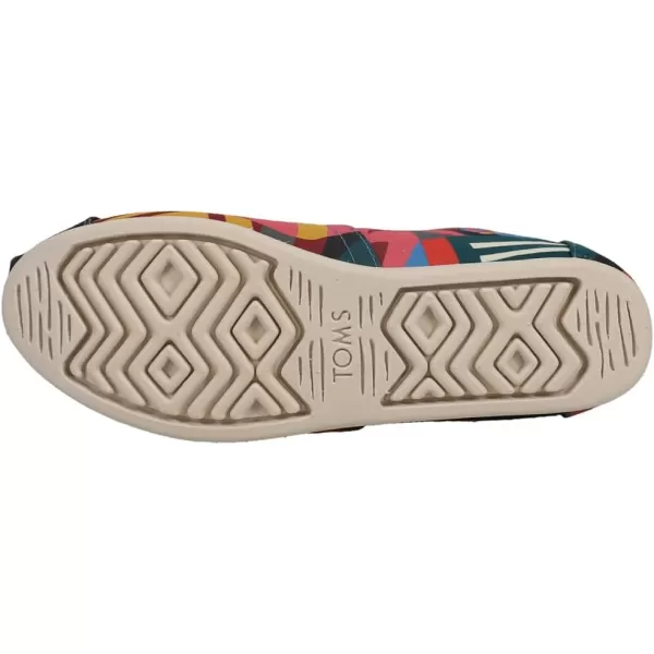TOMS Womens Glitter Cheetah Print Womens Classics 10014953Multi