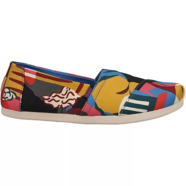 TOMS Womens Glitter Cheetah Print Womens Classics 10014953Multi