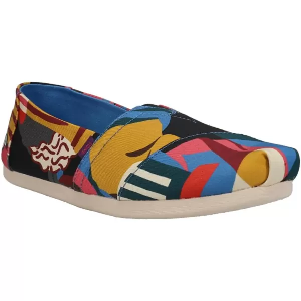 TOMS Womens Glitter Cheetah Print Womens Classics 10014953Multi