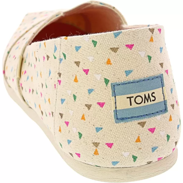 TOMS Womens Glitter Cheetah Print Womens Classics 10014953Multi Color Funfetti