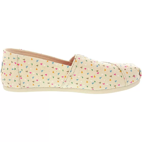 TOMS Womens Glitter Cheetah Print Womens Classics 10014953Multi Color Funfetti