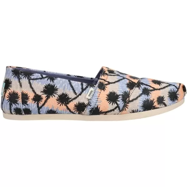 TOMS Womens Glitter Cheetah Print Womens Classics 10014953Multi Joshua Tree Print
