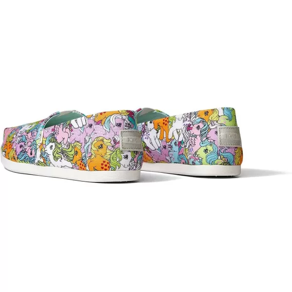 TOMS Womens Glitter Cheetah Print Womens Classics 10014953Multi Mlp Power Print