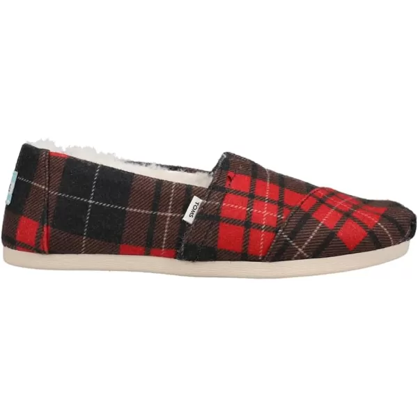 TOMS Womens Glitter Cheetah Print Womens Classics 10014953Multi Red