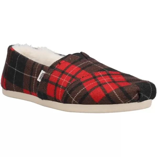 TOMS Womens Glitter Cheetah Print Womens Classics 10014953Multi Red