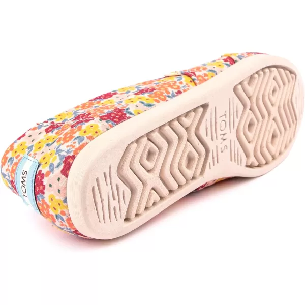 TOMS Womens Glitter Cheetah Print Womens Classics 10014953Nat Ps Ditzy Floral