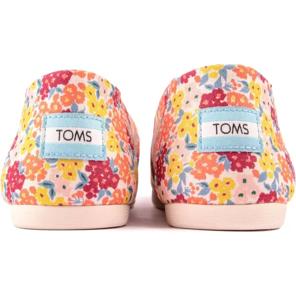 TOMS Womens Glitter Cheetah Print Womens Classics 10014953Nat Ps Ditzy Floral