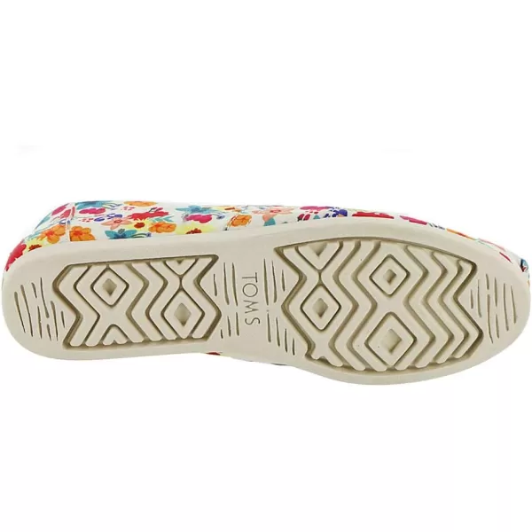 TOMS Womens Glitter Cheetah Print Womens Classics 10014953Natural Floral Print