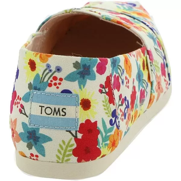 TOMS Womens Glitter Cheetah Print Womens Classics 10014953Natural Floral Print