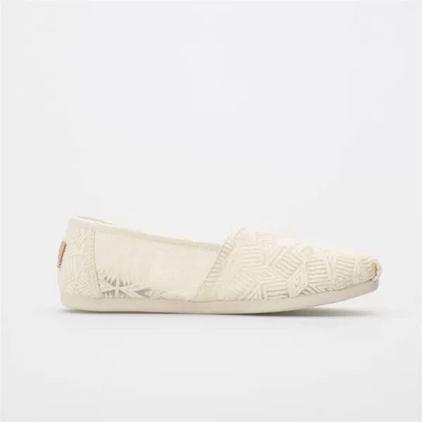 TOMS Womens Glitter Cheetah Print Womens Classics 10014953Natural Lace