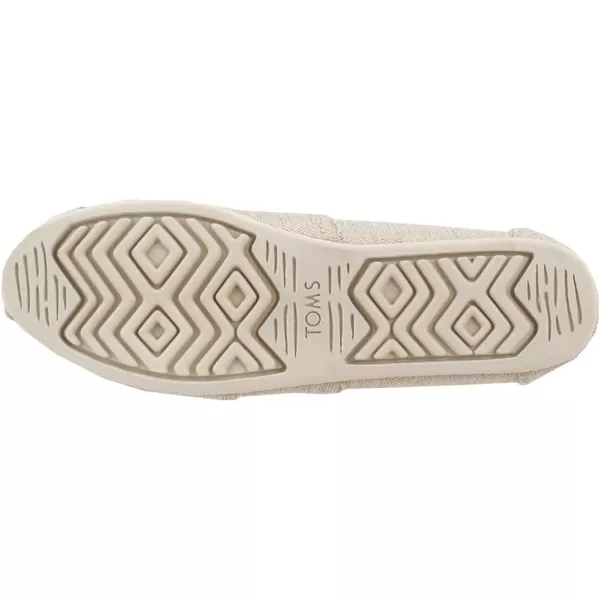 TOMS Womens Glitter Cheetah Print Womens Classics 10014953Natural Metallic