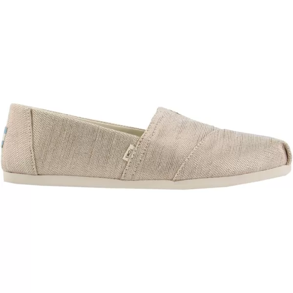 TOMS Womens Glitter Cheetah Print Womens Classics 10014953Natural Metallic