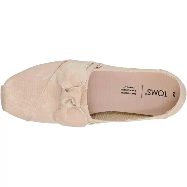 TOMS Womens Glitter Cheetah Print Womens Classics 10014953Natural Sun Faded Canvas