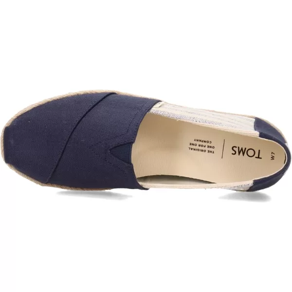 TOMS Womens Glitter Cheetah Print Womens Classics 10014953Navy University Classics