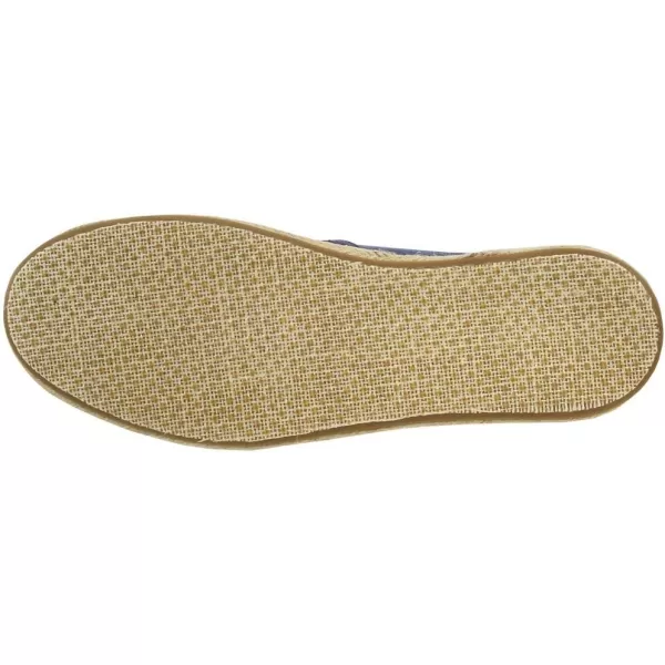 TOMS Womens Glitter Cheetah Print Womens Classics 10014953Navy Washed Canvas Rope Sole