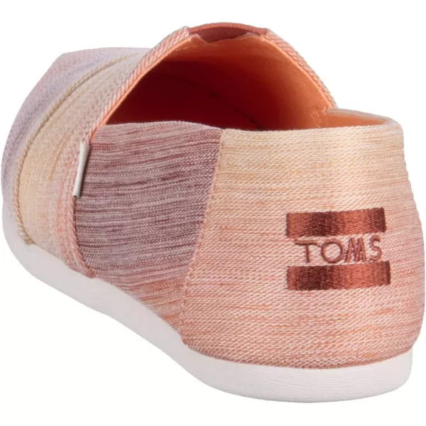 TOMS Womens Glitter Cheetah Print Womens Classics 10014953Orange