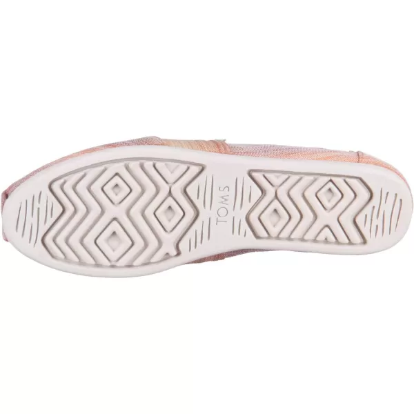 TOMS Womens Glitter Cheetah Print Womens Classics 10014953Orange