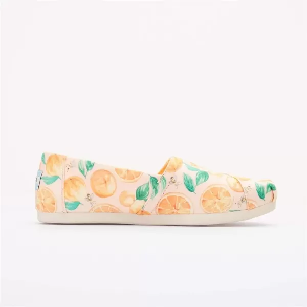 TOMS Womens Glitter Cheetah Print Womens Classics 10014953Pale Pink Sunkissed Fabric