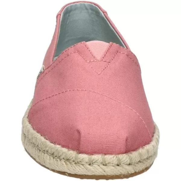 TOMS Womens Glitter Cheetah Print Womens Classics 10014953Plant Dye Pink CanvasRope
