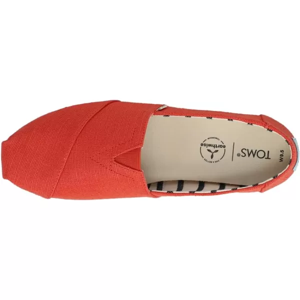 TOMS Womens Glitter Cheetah Print Womens Classics 10014953Red