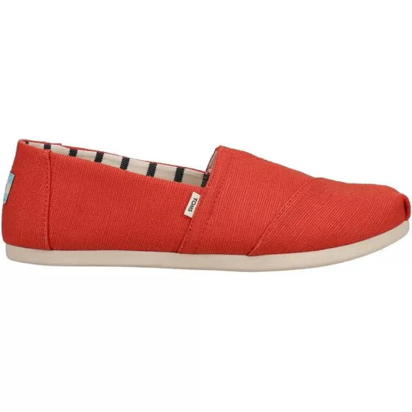 TOMS Womens Glitter Cheetah Print Womens Classics 10014953Red