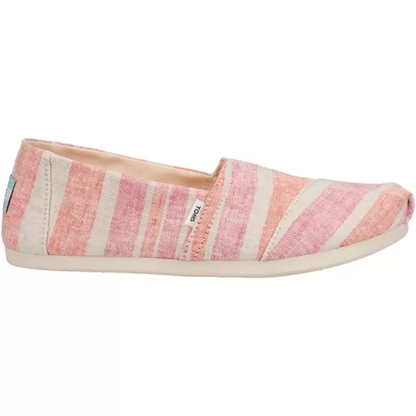 TOMS Womens Glitter Cheetah Print Womens Classics 10014953Rose Pink Multi