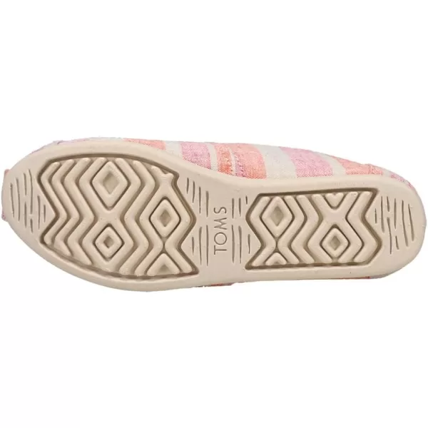 TOMS Womens Glitter Cheetah Print Womens Classics 10014953Rose Pink Multi