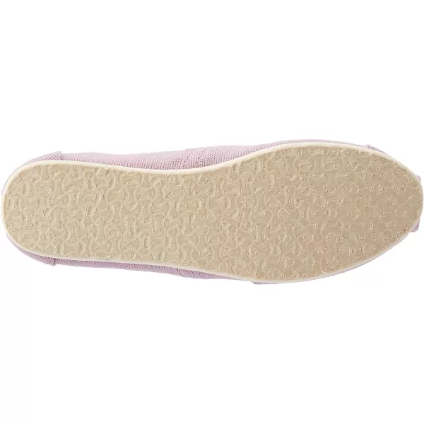 TOMS Womens Glitter Cheetah Print Womens Classics 10014953Soft Lilac Heritage Canvas