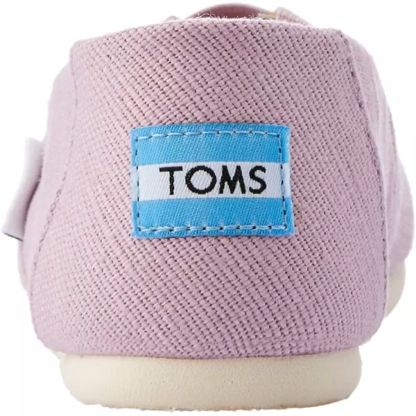 TOMS Womens Glitter Cheetah Print Womens Classics 10014953Soft Lilac Heritage Canvas