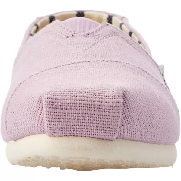 TOMS Womens Glitter Cheetah Print Womens Classics 10014953Soft Lilac Heritage Canvas