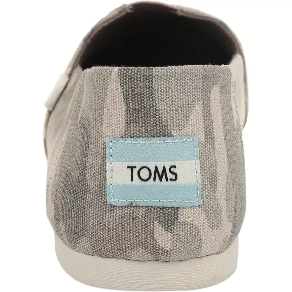 TOMS Womens Glitter Cheetah Print Womens Classics 10014953Taupe Grey Forest Camo