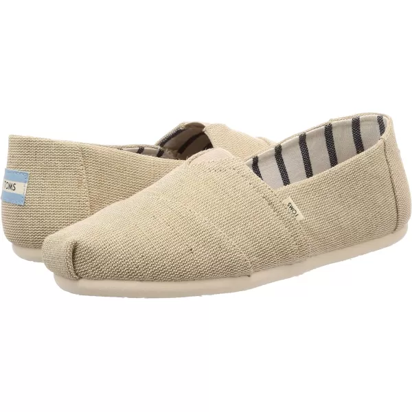 TOMS Womens Glitter Cheetah Print Womens Classics 10014953Unbleached Heritage Canvas