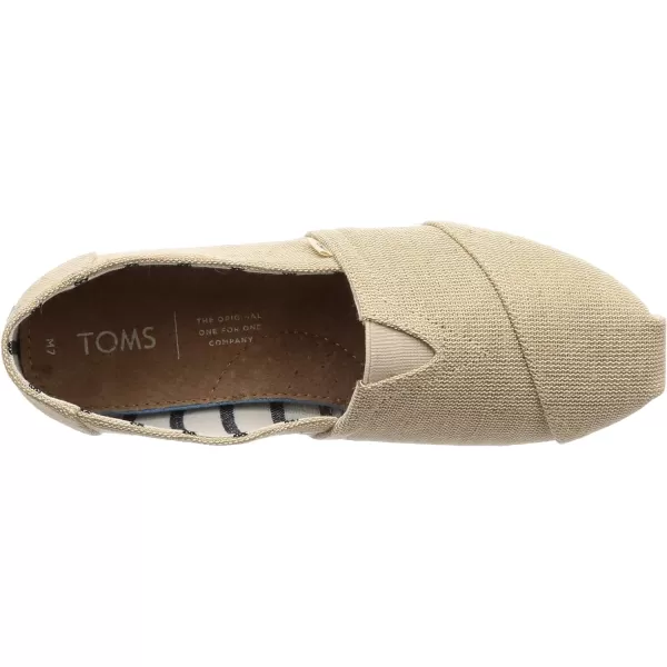 TOMS Womens Glitter Cheetah Print Womens Classics 10014953Unbleached Heritage Canvas