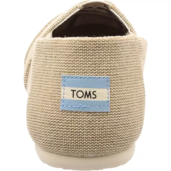TOMS Womens Glitter Cheetah Print Womens Classics 10014953Unbleached Heritage Canvas