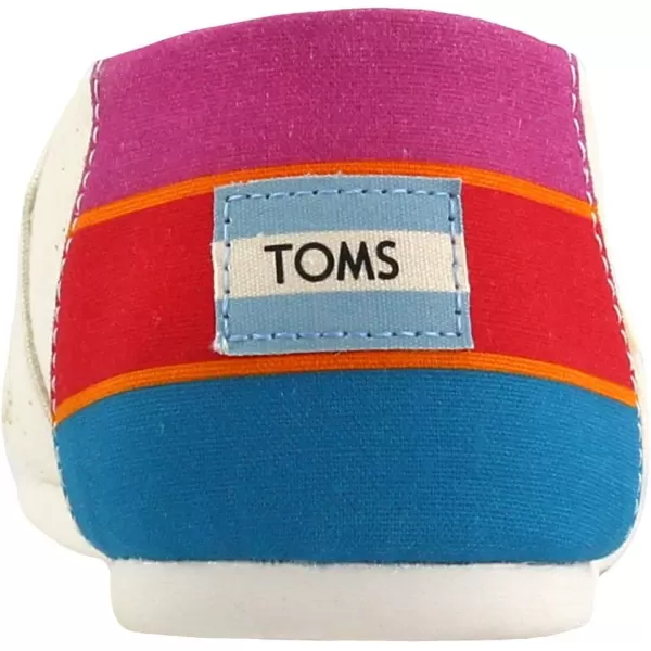 TOMS Womens Glitter Cheetah Print Womens Classics 10014953Vintage Crew Foil Printed Canvas
