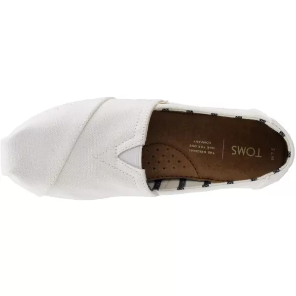 TOMS Womens Glitter Cheetah Print Womens Classics 10014953White