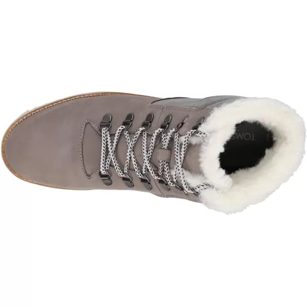 TOMS Womens Mojave Hiking Casual Boots Ankle  BlackCement