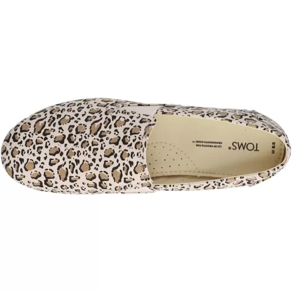 TOMS Womens Redondo Slip On Flats Casual  PinkBirch Multi Lynx