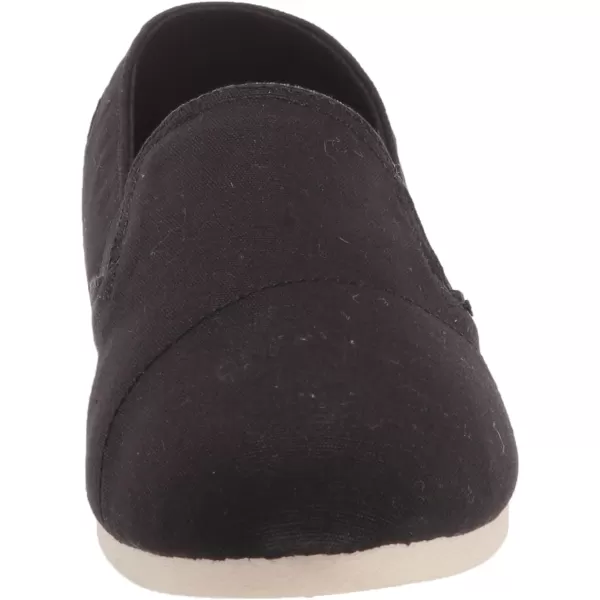 TOMS Womens Redondo Slip On Flats Casual  PinkBlack Canvas