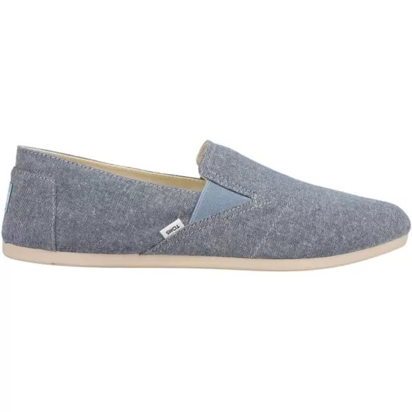 TOMS Womens Redondo Slip On Flats Casual  PinkBlue