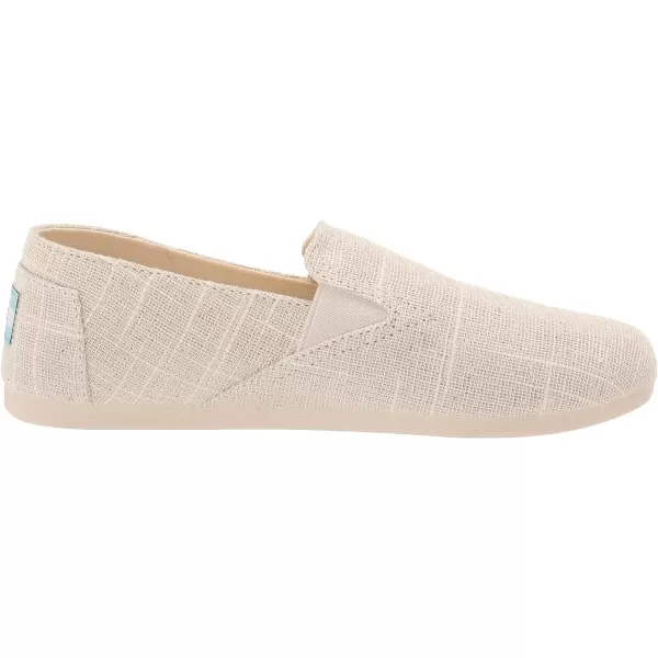 TOMS Womens Redondo Slip On Flats Casual  PinkNatural Metallic