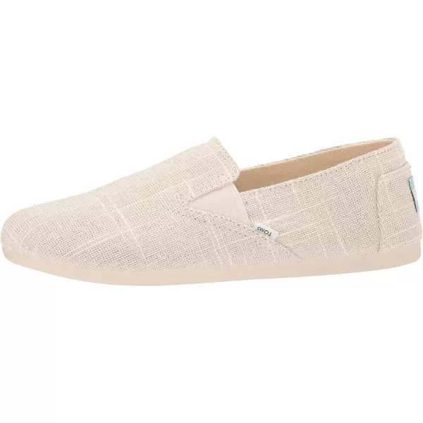 TOMS Womens Redondo Slip On Flats Casual  PinkNatural Metallic