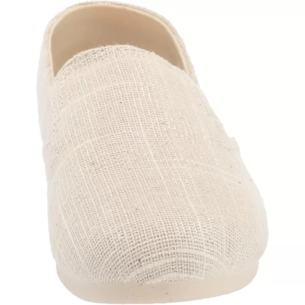 TOMS Womens Redondo Slip On Flats Casual  PinkNatural Metallic