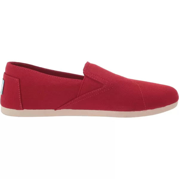 TOMS Womens Redondo Slip On Flats Casual  PinkRed