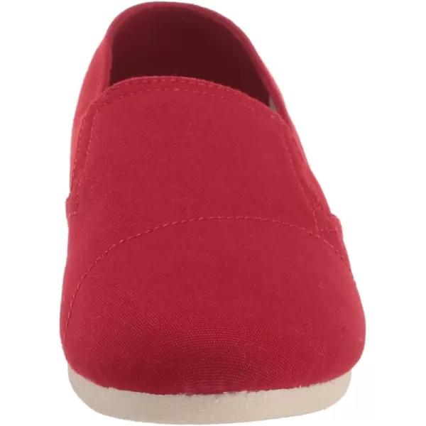 TOMS Womens Redondo Slip On Flats Casual  PinkRed